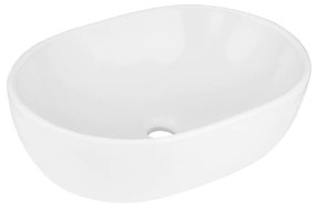 Gamma Pino, umývadlo na dosku 480x350x130 mm, biela lesklá, GMA-UC-PINO