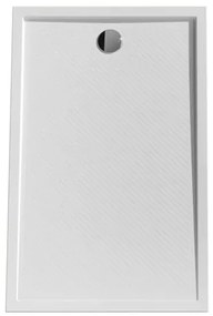 Huppe Purano sprchová vanička obdĺžniková hüppe 100x80 cm liaty mramor 202271.055