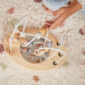 Bieco - Motorický labyrint so zrkadielkom – ružový