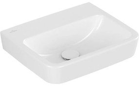 VILLEROY &amp; BOCH O.novo závesné umývadielko bez otvoru (zadná a spodná strana brúsená), bez prepadu, 450 x 370 mm, biela alpská, 43444F01