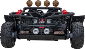 Ramiz Detská pretekárska bugina na batérie 5 Čierna + motory 2x200W + diaľkové ovládanie + zvuková LED dióda + pomalý štart