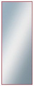 DANTIK - Zrkadlo v rámu, rozmer s rámom 60x160 cm z lišty Hliník červená m. (7002244)