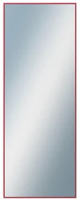 DANTIK - Zrkadlo v rámu, rozmer s rámom 60x160 cm z lišty Hliník červená m. (7002244)