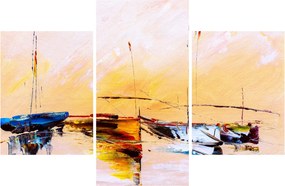 Obraz - Maľba loďou (90x60 cm)