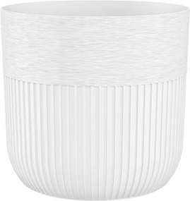 KRYT NA KVETINÁČ LUCA 140 MM BIELY *5656*