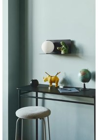 Nordlux - Nástenné svietidlo s poličkou LILIBETH 1xE14/25W/230V čierna