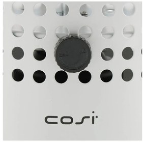 Svetlosivá plynová lampa Cosi Drop, výška 37 cm