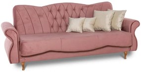 Pohovka Panama 3, starorůžová (Monolith 63/Monolith 04)