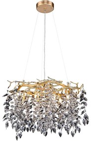 Krištáľový luster na lanku 9xG9/40W/230V zlatá