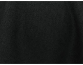 Čierne čalúnené jedálenské kreslo Kanoa – Makamii