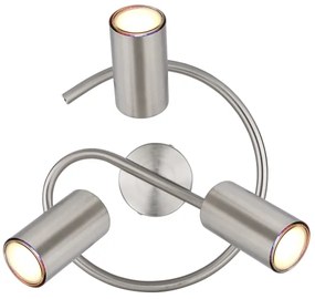 Globo 57914-3N - Bodové svietidlo ALLVI 3xGU10/25W/230V chróm