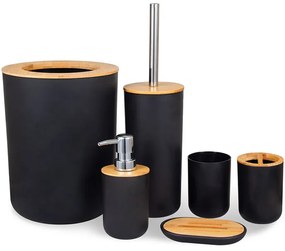 Dekorstudio Kúpeľňový set 6 dielny - čierny