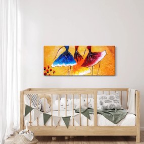 Obraz - Olejomaľba, baletky (120x50 cm)