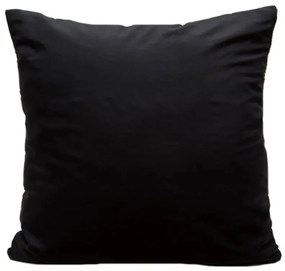 Dekorstudio Obliečka na vankúš z mikrovlákna JAB-001 - čierna Varianta: Rozmer obliečky: 40x40 cm