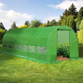 Veľký fóliovník na záhradu 4 x 6 m - 2,25 m výška