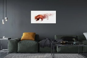 Obraz canvas medveď 140x70 cm