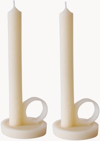 Ručne vyrobené sviečky Kand, 2 ks