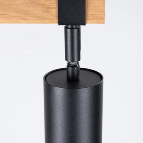 Sollux SL.1346 - Bodové svietidlo FAGER 4xGU10/10W/230V čierna