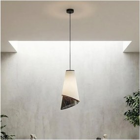 Luster na lanku MODA 1xE27/15W/230V sivá/čierna