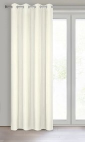 ZÁVES NA KRÚŽKOCH RITA 140X250 CM KRÉMOVÁ