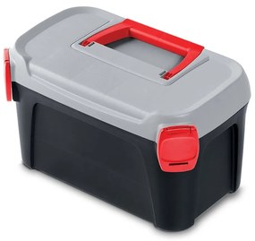 Kufr na nářadí SMARTTIX černo-šedo-červený