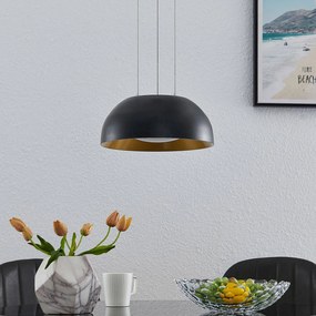 Lindby Juliven závesné LED svietidlo čierna, 32 cm