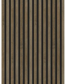 Mexen Lam-F, akustické stenové lamely 275 × 31,5 cm, filc 6 mm, dub espresso, S105-275317-2812-065