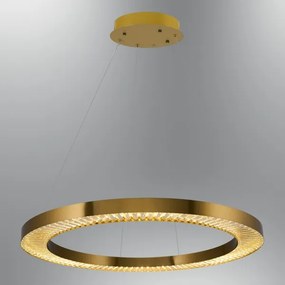 LED luster na lane JESI LED/90W/230V 3000K pr. 100 cm bronzový