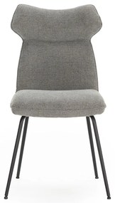 Sivé jedálenské stoličky v súprave 2 ks Dara – Marckeric