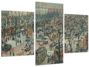 Obraz - Camille Pissarro, Boulevard des Italiens, Morning, Sunlight, reprodukcia (90x60 cm)