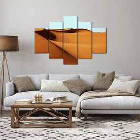 Obraz - Stopy v púšti (150x105 cm)