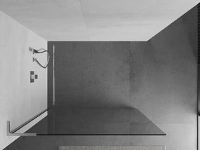 Mexen Kioto L, sprchová zástena Walk-In 95 x 200 cm, 8mm číre sklo, chrómový profil, 800-095-103-01-00