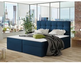 Manželská posteľ Boxspring Kennedy (180x200) (Kronos 09). Vlastná spoľahlivá doprava až k Vám domov. 1060795