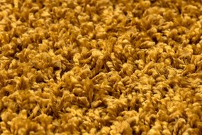 Behúň SOFFI shaggy 5cm zlatý