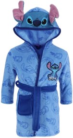 Chlapčenský coral fleece župan s kapucňou Lilo & Stitch, 110 / 116