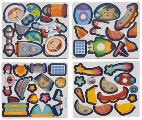 ISO Magnetické puzzle - vesmír 24731