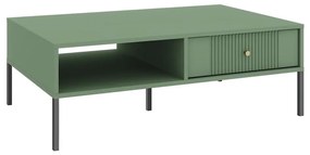 Konferenčný stolík LUE zelená/čierna
