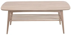 Konferenčný stolík s podnožím z dubového dreva Actona Woodstock, 120 x 60 cm