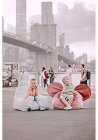 Béžový detský sedací vak The Brooklyn Kids Funny Bunny