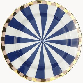 Ručne vyrobený porcelánový raňajkový tanier Abracadabra