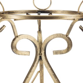 STOJAN NA KVETINÁČ OMRI 50X34,5 CM ZLATÁ