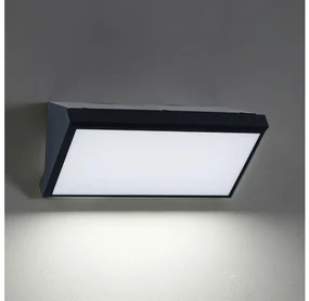 Brilagi - LED Vonkajšie nástenné svietidlo TRIANGLE LED/20W/230V čierna IP65 BG1016