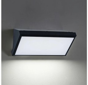 Brilagi - LED Vonkajšie nástenné svietidlo TRIANGLE LED/20W/230V čierna IP65 BRI064
