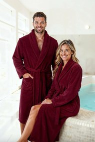 Župan PRESTIGE bordový Veľkosť: L/XL