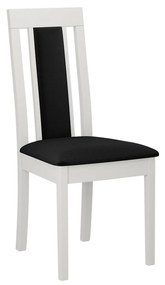 Čalúnená jedálenská stolička Heven XI, Morenie: biela, Poťahové látky: Hygge D91