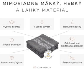 Bambusová osuška BAMBOO 70 x 140 cm zelená, 70% bambus | 30% bavlna