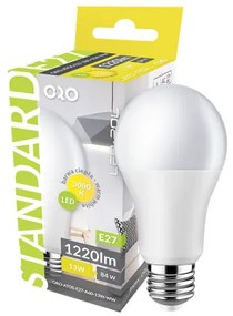 LED žiarovka E27 A60 13W Farba: Studená biela 6500K