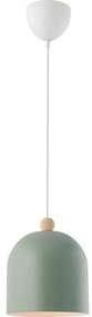 Nordlux - Luster na lanku GASTON 1xE27/40W/230V zelená/biela