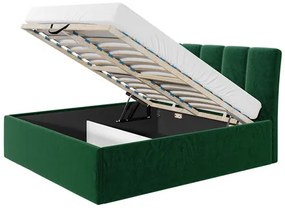 Čalúnená posteľ s úložným priestorom Milo (140x200) (Fresh 11). Vlastná spoľahlivá doprava až k Vám domov. 1059961