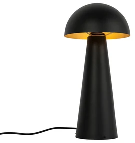 Vonkajšia stojaca lampa čierna 50 cm - Mushroom